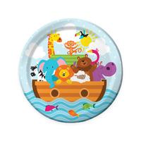 Noah\'s Ark Small Paper Party Plates