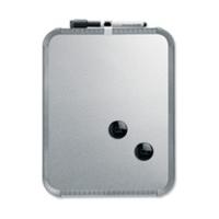 nobo SlimLine Drywipe Board Magnetic 220x280mm Silver