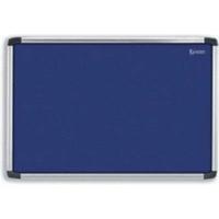 nobo Professional Noticeboard Felt Aluminium Frame 1500x1000mm Blue