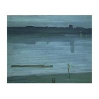 Nocturne in Blue and Silver, 1871 By James McNeill Whistler
