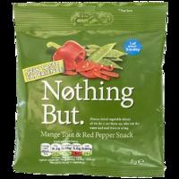 Nothing But Mange Tout & Red Pepper Snack 8g - 8 g