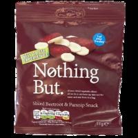Nothing But Sliced Beetroot & Parsnip Snack 11g - 11 g