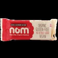 nom organic oatbar cacao raspberry 52g 52g