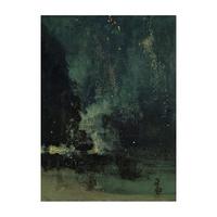 Nocturne in Black and Gold By James McNeill Whistler