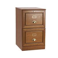 No Tools 2-drawer Filing Cabinet, Oak, Oak