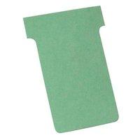 nobo t cards a50 size 2 light green pack of 100