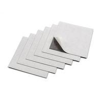 Nobo 150mm Self Adhesive Magnetic Squares Assorted Colours Pack of 6