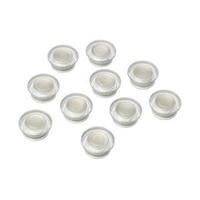 Nobo Rare Earth Magnets Clear - 1 x Pack of 10 Magnets 1903854