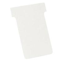 Nobo T-Cards Size 2 White - 1 x Pack of 100 T-Cards 2002002