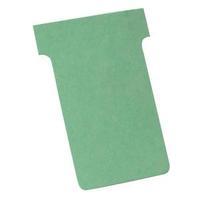 Nobo T-Cards Size 2 Light Green - 1 x Pack of 100 T-Cards 32938902