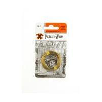 No. 2 Brass Picture Wire 3 m