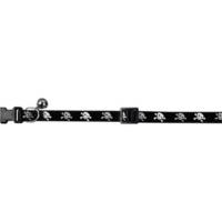 Nobby Cat Collar Skull Black