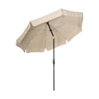 norfolk leisure parasol with valance natural 22m