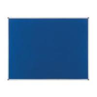 nobo blue felt 900x600mm classic noticeboard 1900915