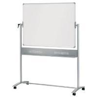 nobo mobile steel magnetic horizontal whiteboard 900x1200mm 1901029