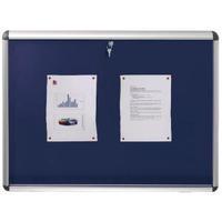 Nobo Lockable 965x665mm Blue Visual Insert Board 1902048