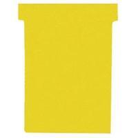 Nobo T-Card Size 3 Yellow Pack of 100 32938915
