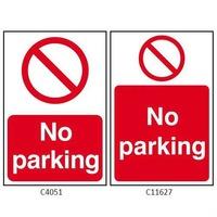 No parking - Sign - PVC (200 x 300mm)