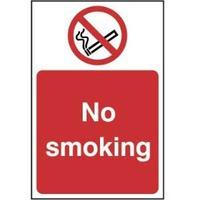 No smoking - Self Adhesive Sticky Sign (100 x 150mm)
