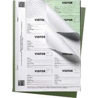 Nobo 25 Page Visitors Badge Slip Book