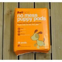 No Mess Puppy Training Pads Pack of 56 by Petface