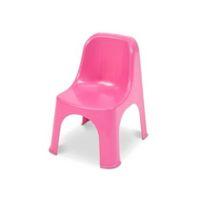 Noli Pink Plastic Kids Chair