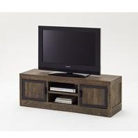 norfolk tv stand pine antique brown finish 2 doors