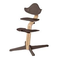 nomi highchair oakbeech white oiled stem coffee