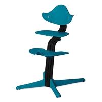 nomi highchair oakbeech blackstained stem ocean