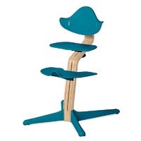 Nomi Highchair Oak/Beech White Oiled Stem Ocean