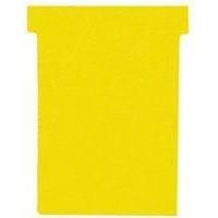 nobo t card size 2 yellow pack of 100 32938904