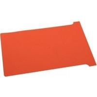 nobo t card size 2 red pack of 100 32938906