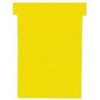 Nobo T-Card Size 4 Yellow Pack of 100 32938926