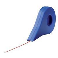 nobo 3mm x 10m adhesive gridding tape dispenser containing red tape