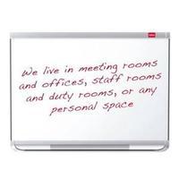 Nobo Prestige (1800x1200mm) Magnetic Enamel Drywipe Board with Aluminium Trim and Fixings Markers Magnets Ref 1902676