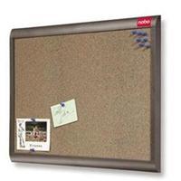 Nobo (900 x 600mm) Personal Coloured Cork Noticeboard with Plastic Trim