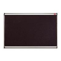 Nobo (900 x 600mm) Prestige Foam Noticeboard with Aluminium Trim (Black)