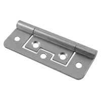 No Recess Flush Hinge Bright Zinc Plated In Pairs