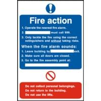 Notice Fire Action Procedure