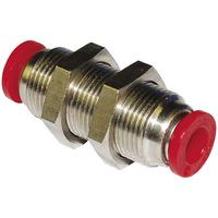 Norgren Pneufit C C00290400 Straight Bulkhead Union 4mm Hose O/D M...