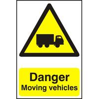 Notice Danger Moving Vehicles