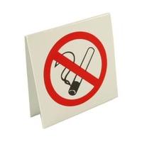 No Smoking Desk Notice 50x50mm