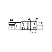 norgren v61b513a a213l 52 solenoidair inline spool valve g14 13