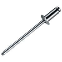 NOVUS 045-0036 Steel Blind Rivet With 4 mm Ø - 10mm - Pack Of 20