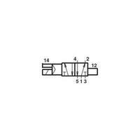 Norgren V61B513A-A213L, In-line Valve, N/A, G1/4, 1300l/min, Electropneumatic; magnet/air spring