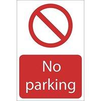 No Parking Sign Medium