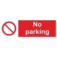No Parking Self Adhesive Vinyl 600mm x 200mm