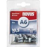 Novus 045-0042 Aluminium blind rivet nuts Aluminium M5 10 pc(s)