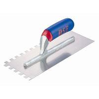 Notched Trowel Square 10mm² Soft Touch Handle 11in x 4.1/2in