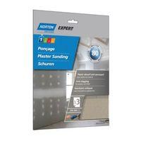 Norton 80 Medium Sandpaper Sheet Pack of 3